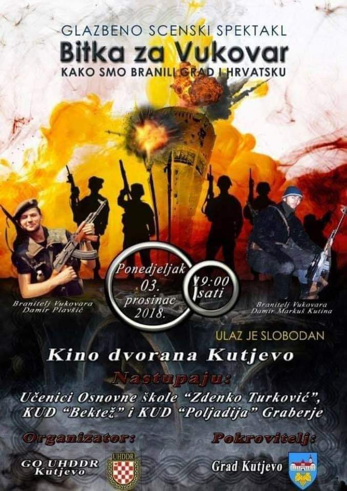 Glazbeno scenski spektakl “Bitka za Vukovar”