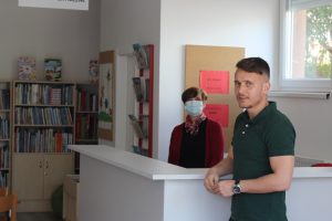 Gradonačelnik Josip Budimir posjetio knjižnicu u novom prostoru