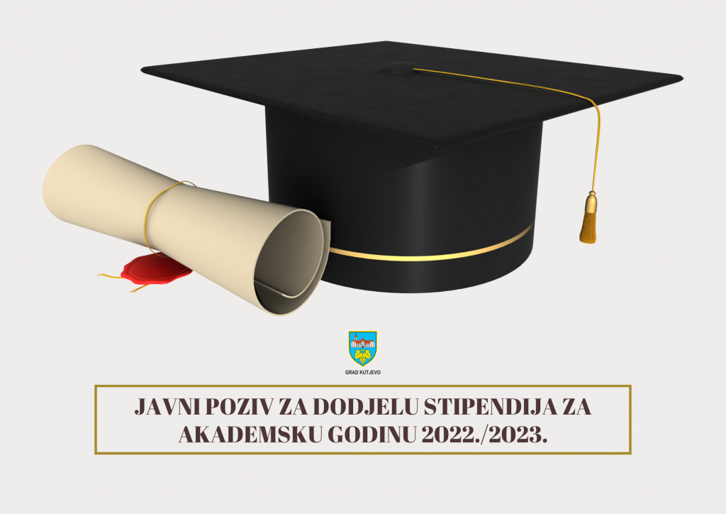 Javni poziv za dodjelu stipendija za akademsku godinu 2022./2023.