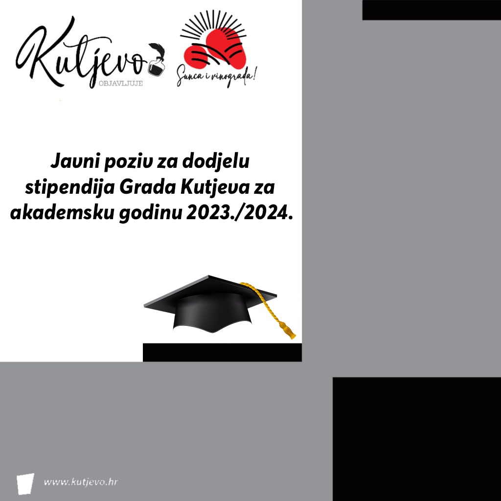 Javni poziv za dodjelu stipendija za akademsku godinu 2023./2024.